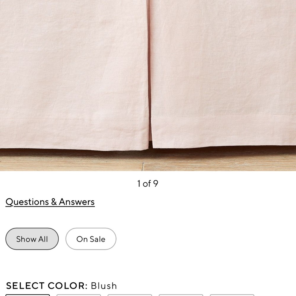 Pottery Barn Kids Blush and White Bedding